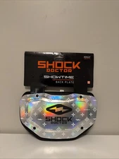 Shock Doctor Showtime Iridescent Lux Back Plate Football Adult NEW WITHOUT SCREW