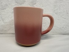 Threshold Stoneware Large 20 oz PINK Fade Cre...