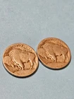 1913 Type 1 P & D Buffalo Nickels - Free Shipping- A442
