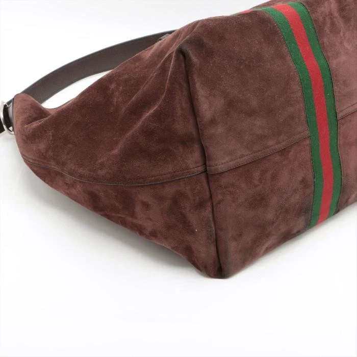 Bolso de Hombro Gucci Jackie 1961 Gamuza Hobo Marrón 758684 Usado Cuero Usar Rango A Foto 4 de 4