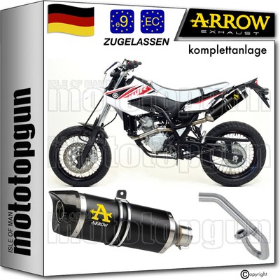 komplettanlage open schwarz c thunder arrow fur yamaha wr 125 x 2013 13 2014 14