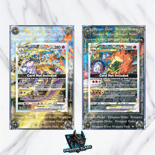 Pokemon Mewtwo Vstar GG40 Charizard SWSH262 Crown Zenith Custom Display Case