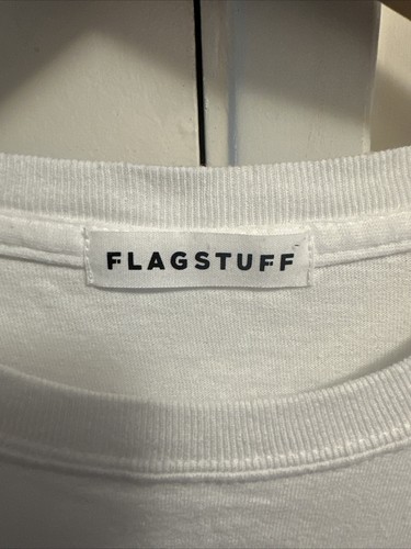 LARGE Flagstuff Flag Stuff Japan Jp Shirt 90’s Tannis Root Design XL - 第 4/6 張圖片
