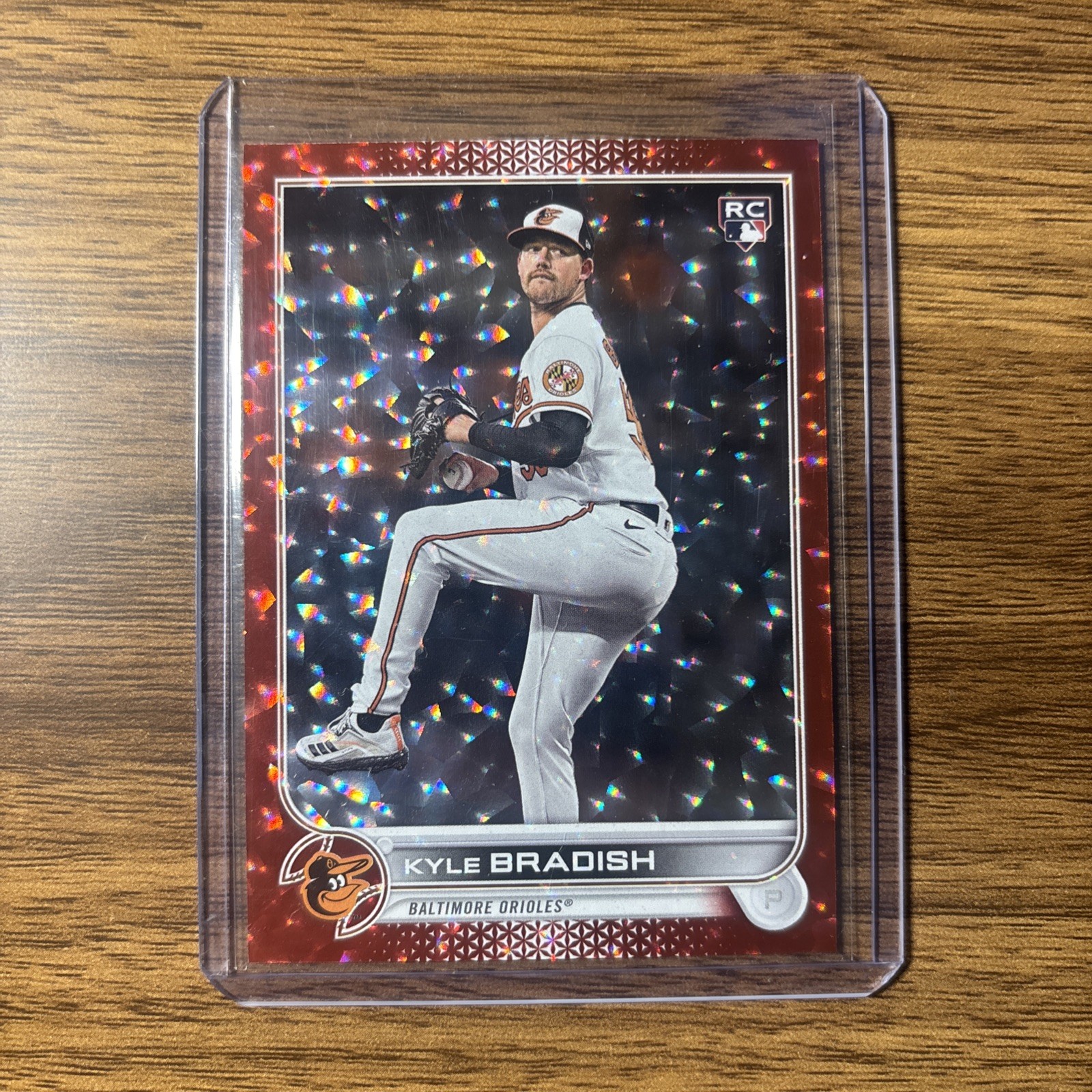 Kyle Bradish 2022 Topps Update Red Foil RC #US66 /199 Baltimore Orioles