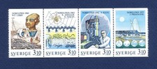 SWEDEN  - Scott 1712  - MNH booklet pane - Nobel Chemistry - 1988
