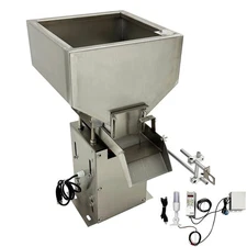 Automatic Disc Vibrating Feeder Square Silo Vibrating Disk Feeding Device 110V
