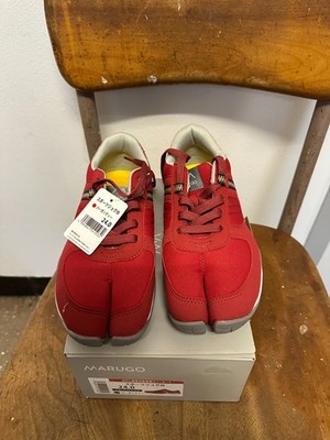 Marugo Sports Jog   Red 24cm Tabi Shoes Tabi type sneakers Japan