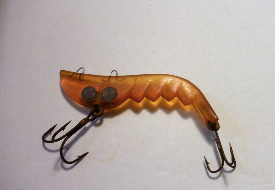 Vintage Sportman Shrimp Fishing Lure, 3 Inch, Made in Corpus Christi, Texas - Image 3 of 4