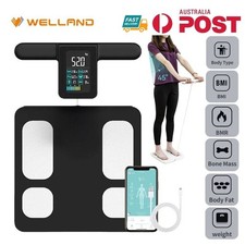 ICOMON 8 Electrode Smart Digital Scale Body Fat Weight Full Body Composition AU