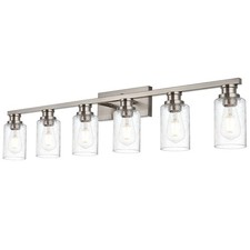Bathroom Vanity Light Fixtures Over Mirror,6 Light Bathroom Wall Sconces Ligh...