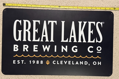 #ad Great Lakes Brewing Co. Metal decorative Bar Beer Sign 24#x27; x 14quot; $11.96