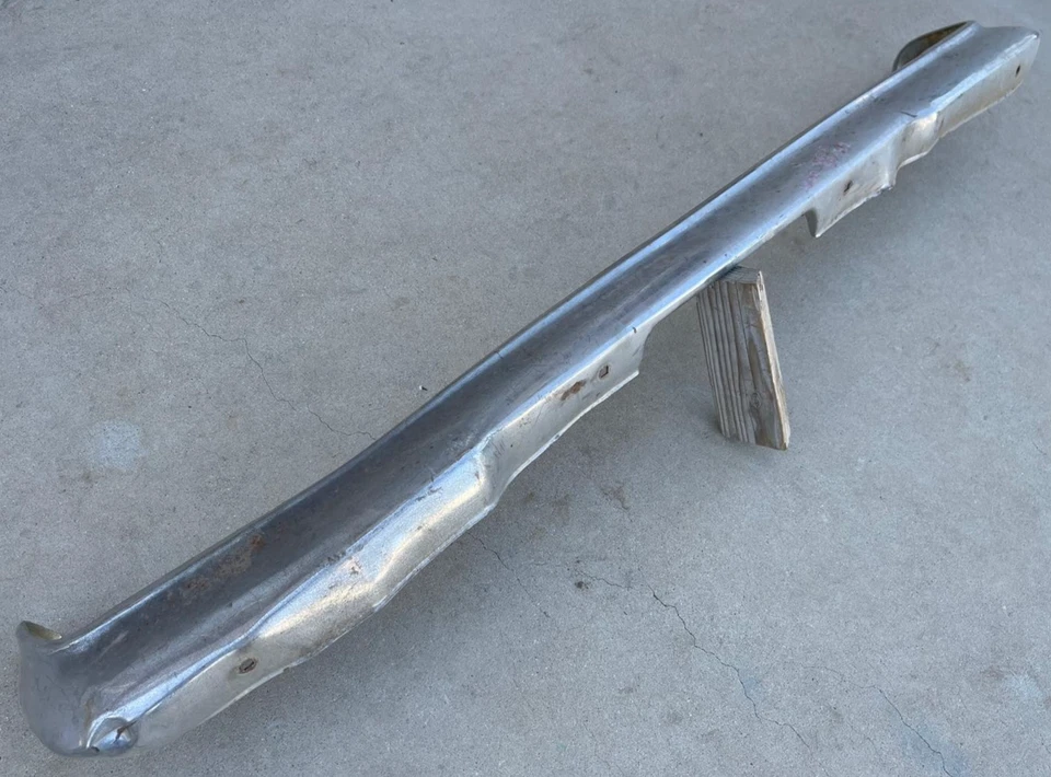 x DODGE DART NEW TRIPLE PLATED CHROME REAR BACK IMPACT BUMPER 1963-1965 OEM - Image 4 of 4