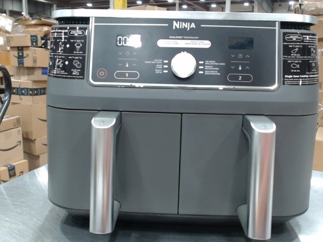 SupplieR ダークグレー ビーニー Ninja SL400 DoubleStack XL 2-Basket Air Fryer Cooks 4 Foods at