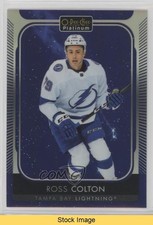2021-22 O-Pee-Chee Platinum Cosmic Blue Variant Ross Colton #214 READ 13yx