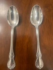 2 - Towle Silver Old Master (Sterling, 1942) Infant Baby Small Spoon