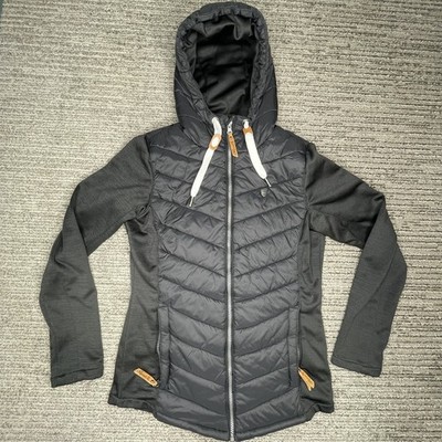 Rehall Size M Women Jacket Hoodie Full Zip Long Sleeve Black