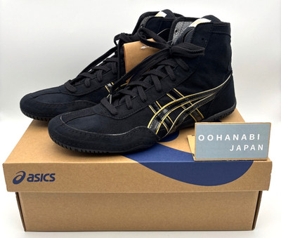 ASICS EX-EO Wrestling Boxschuhe 1083A001 TWR900 Neues Modell Schwarz × Gold Neu