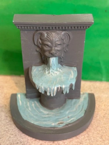 1959 Marx BEN HUR Coliseum Playset -Blue LION Water Fountain - custom painted