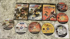 Lot Of 7 ATV Off-road Fury MX Motocross Dirt Bikes Cars(Playstation 2 PS2) Games