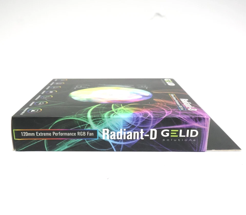 New Gelid Radiant-D 120mm Extreme Performance RGB Fan - Image 4 of 4