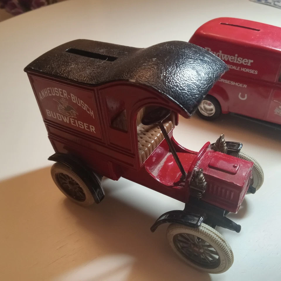 Vtg  ERTL Budweiser  Truck Coin Bank 1/32 USA Anheuser-Busch Set Mancave Decor - Image 4 of 4
