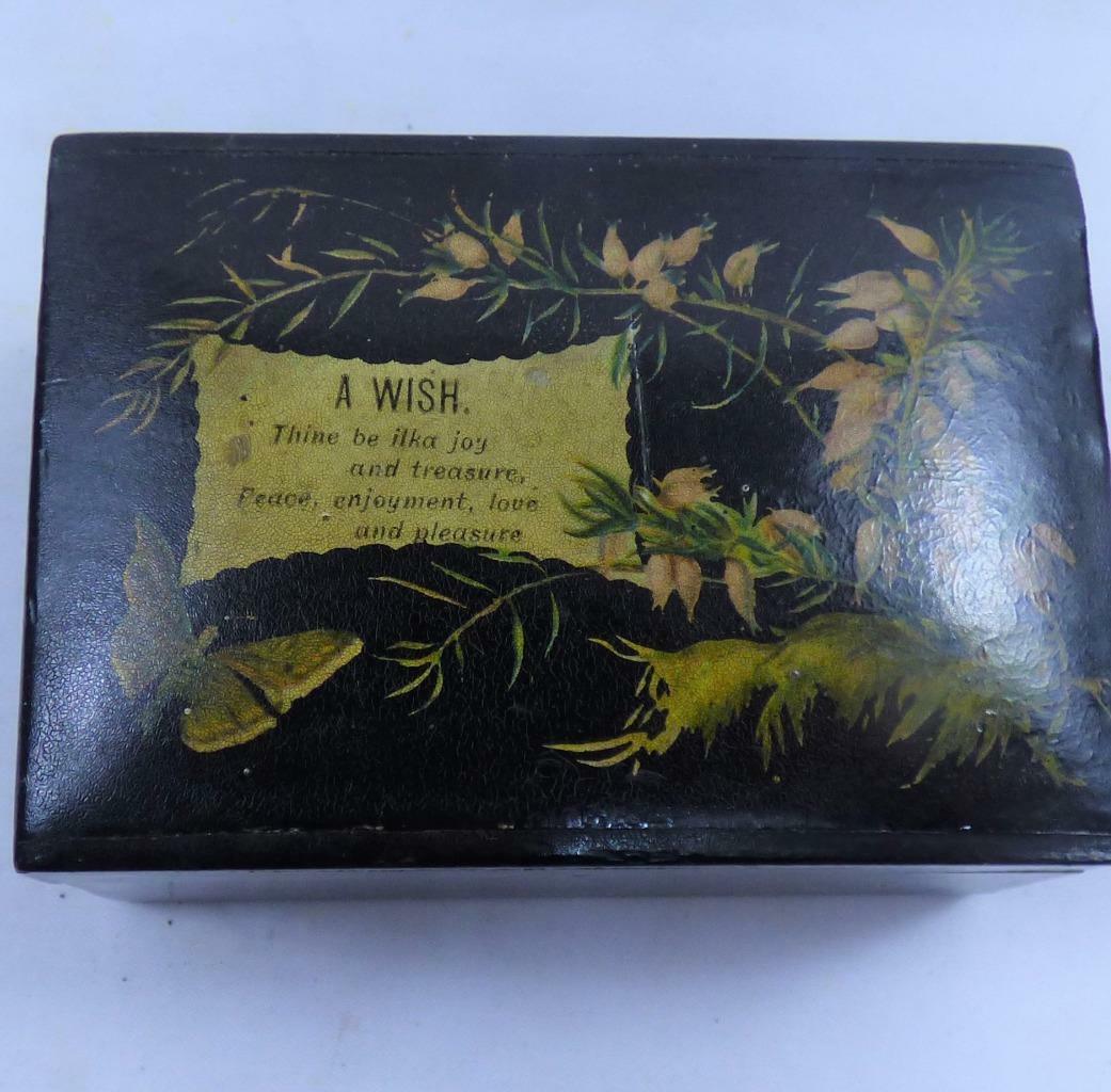Mauchline Ware　モシュリンウェア Group of 3 Mauchline Ware Pieces | eBay