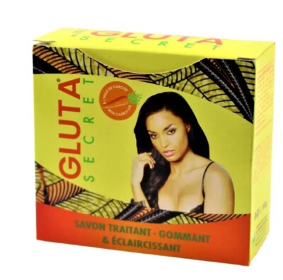 GLUTA SECRET WHITENING SOAP  Carrot Oil  FAST SHIPPING