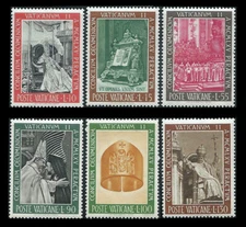 Vatican  Scott #439 - 444 Mint Never Hinged 1966 Vatican Council II