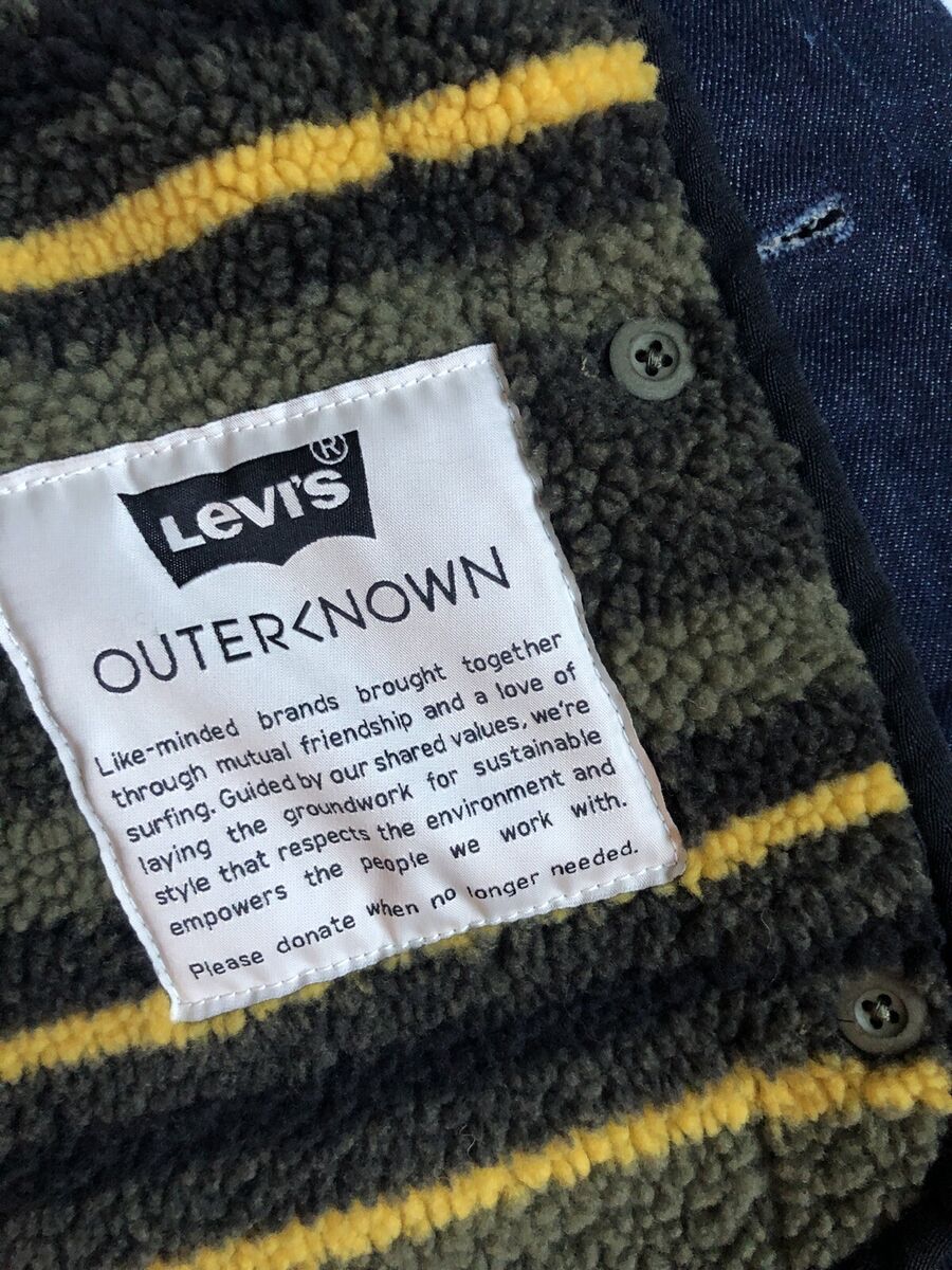 Levi's® WellThread™ x Outerknown Lined Sherpa Trucker Jacket Levi's® WellThread™ x Outerknown Lined Sherpa Trucker Jacket