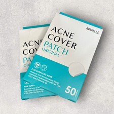 2 x Avarelle Acne Cover Patch for Surfaced Acne 100 Total 50/bx Ex 05/2026