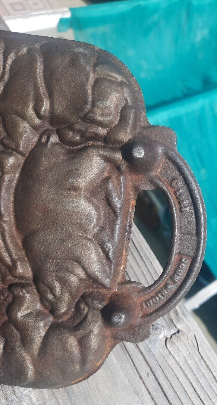 Cast Iron John Wright Animal Puzzle Mold Baking Pan Zoo Classic Gourmet