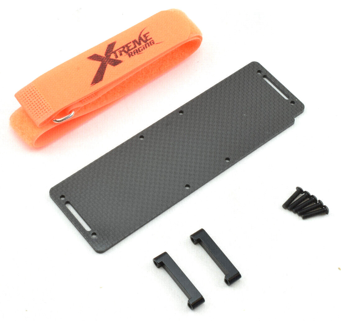 Батарейный отсек Xtreme Racing из углеродного волокна - для Traxxas Rustler 4x4 10677 6390₽