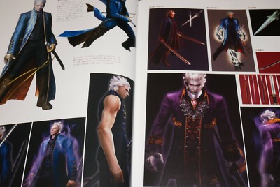 Devil May Cry 3 1 4 2 Graphic Arts Special Edition Japan Game Art