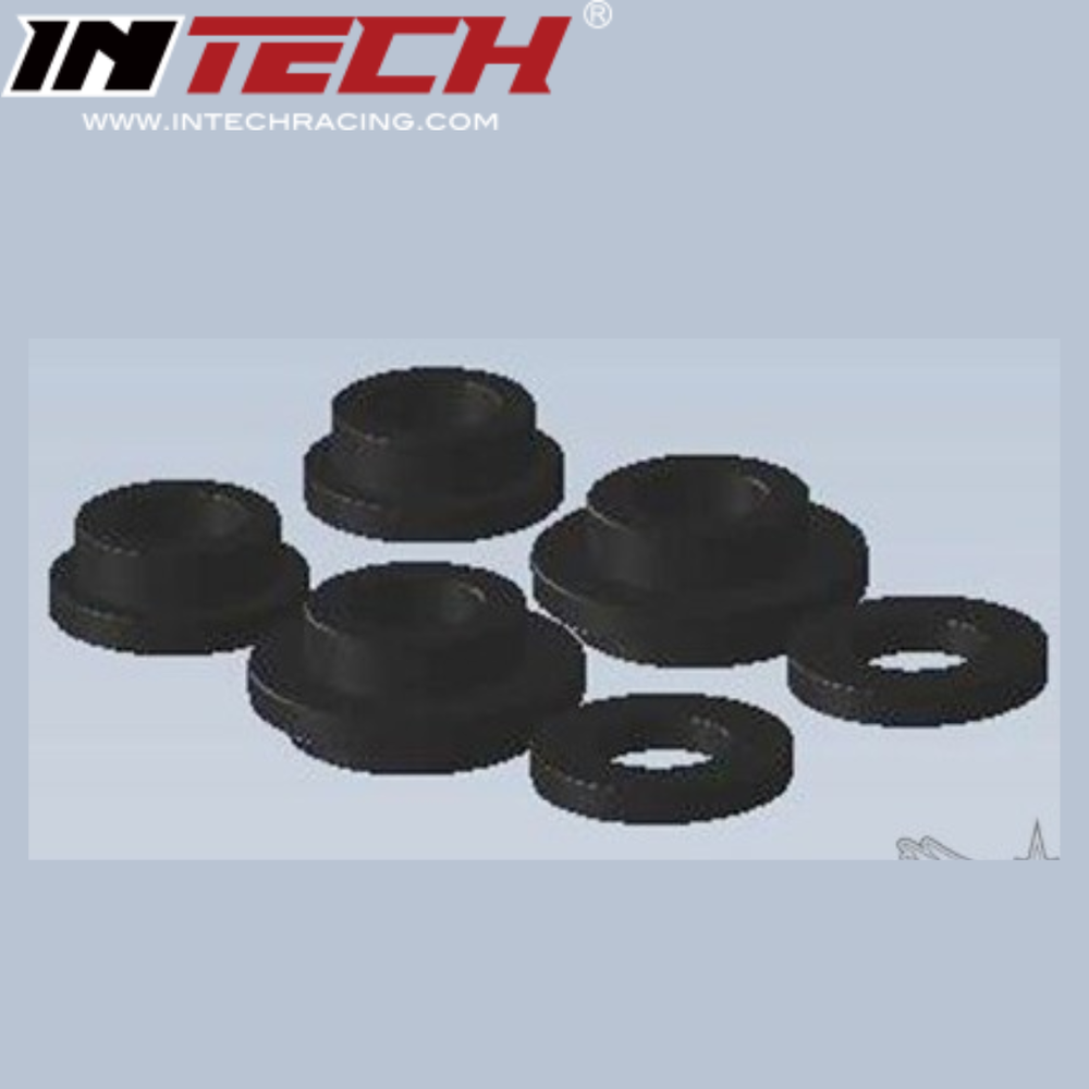 INTECH Racing 100037 Shock Rebuild Set (2) ERSC-10 BR-6 BR-6E SCT Buggy RC Car