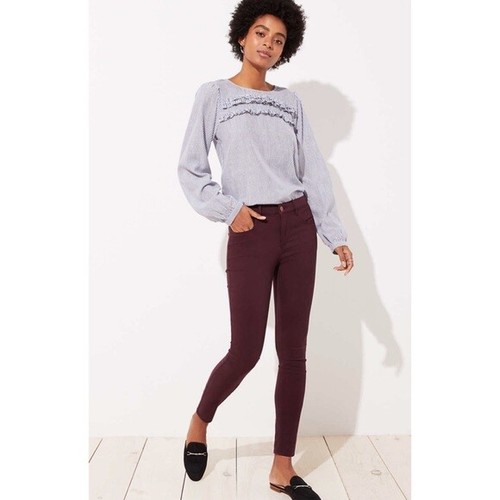 LOFT Women's NWT Petite 5 Pocket Sateen 