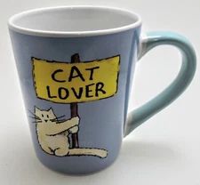 Tumbleweed Pottery "CAT LOVER" Coffee/Tea, Mug/Cup, Lg 20oz
