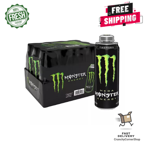 【Megabass メガバス】モンスター MONSTER ENERGY Monster Energy Mega Can Original (24 oz., 12 pk.) FREE SHIPPING | eBay