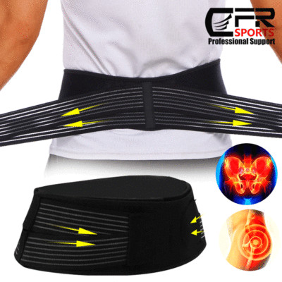 Sacroiliac Support Gürtel Lendenwirbelsäule Hüfte Beinschmerzen erhöht Mobilität