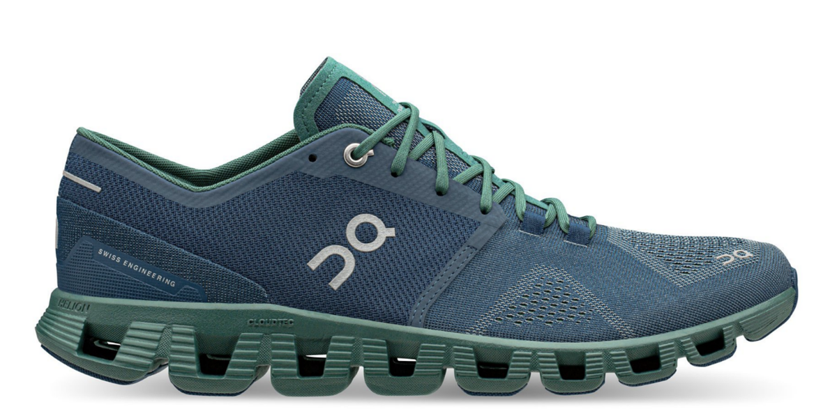 新品未使用品 WAKE x Setinn Tour Sacosh ennoy New Men's ON CLOUD X Running Shoes Storm Tide Blue Green | eBay