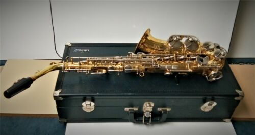 Vintage Vito Leblanc Student Model Alto Saxophone With Hard Case Ready To Play