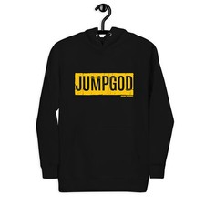 Hoodie to Match Jordan Pollen Ochre Taxi - Jump God Sneaker Sweatshirt Box Logo
