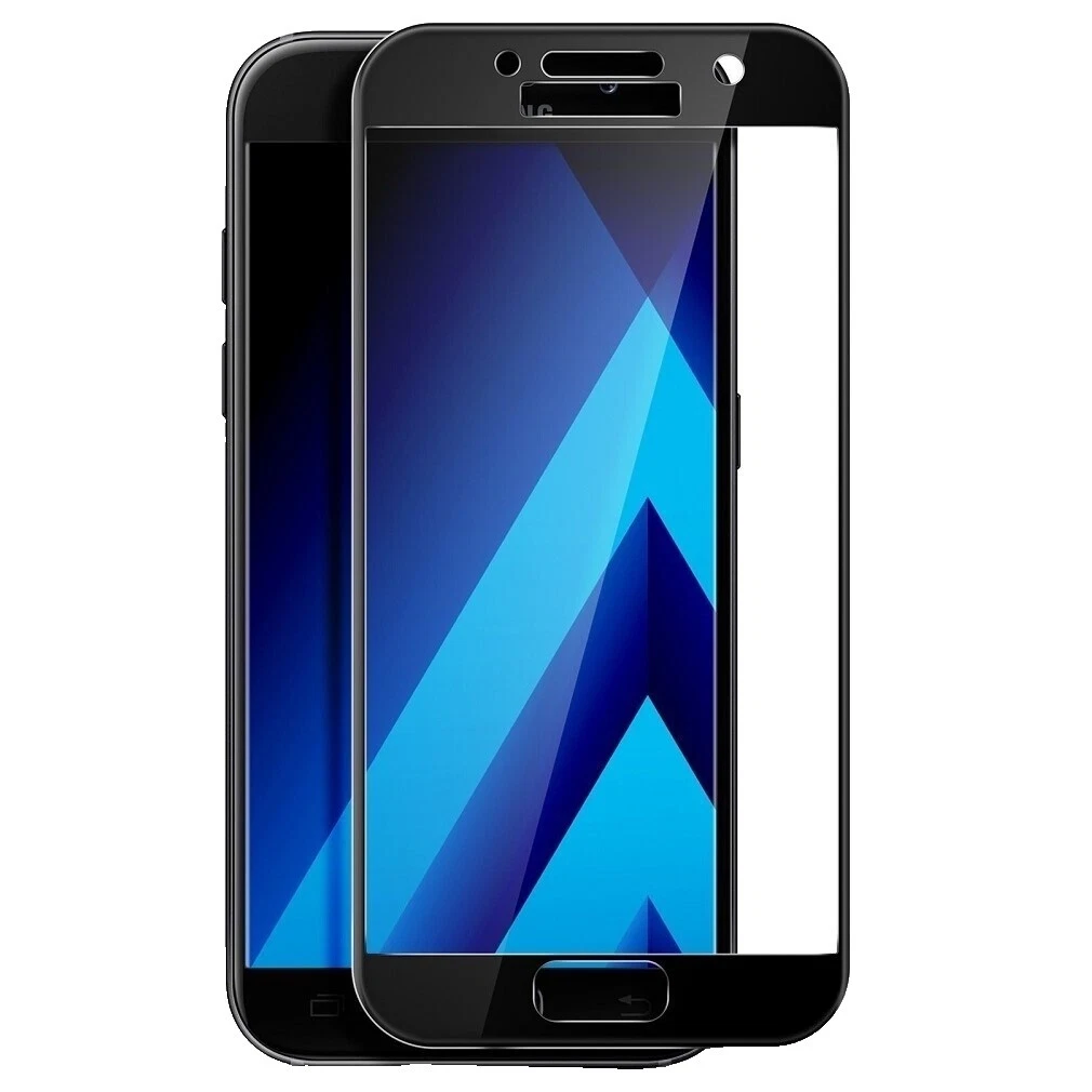 Black Tempered Glass Screen Protectors for Samsung Galaxy A3