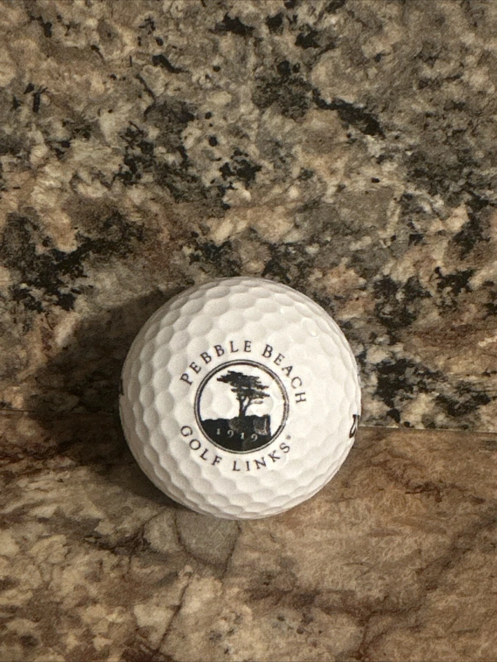 Logo Golf Ball - Pebble Beach Golf Links. New Wilson Golf Ball