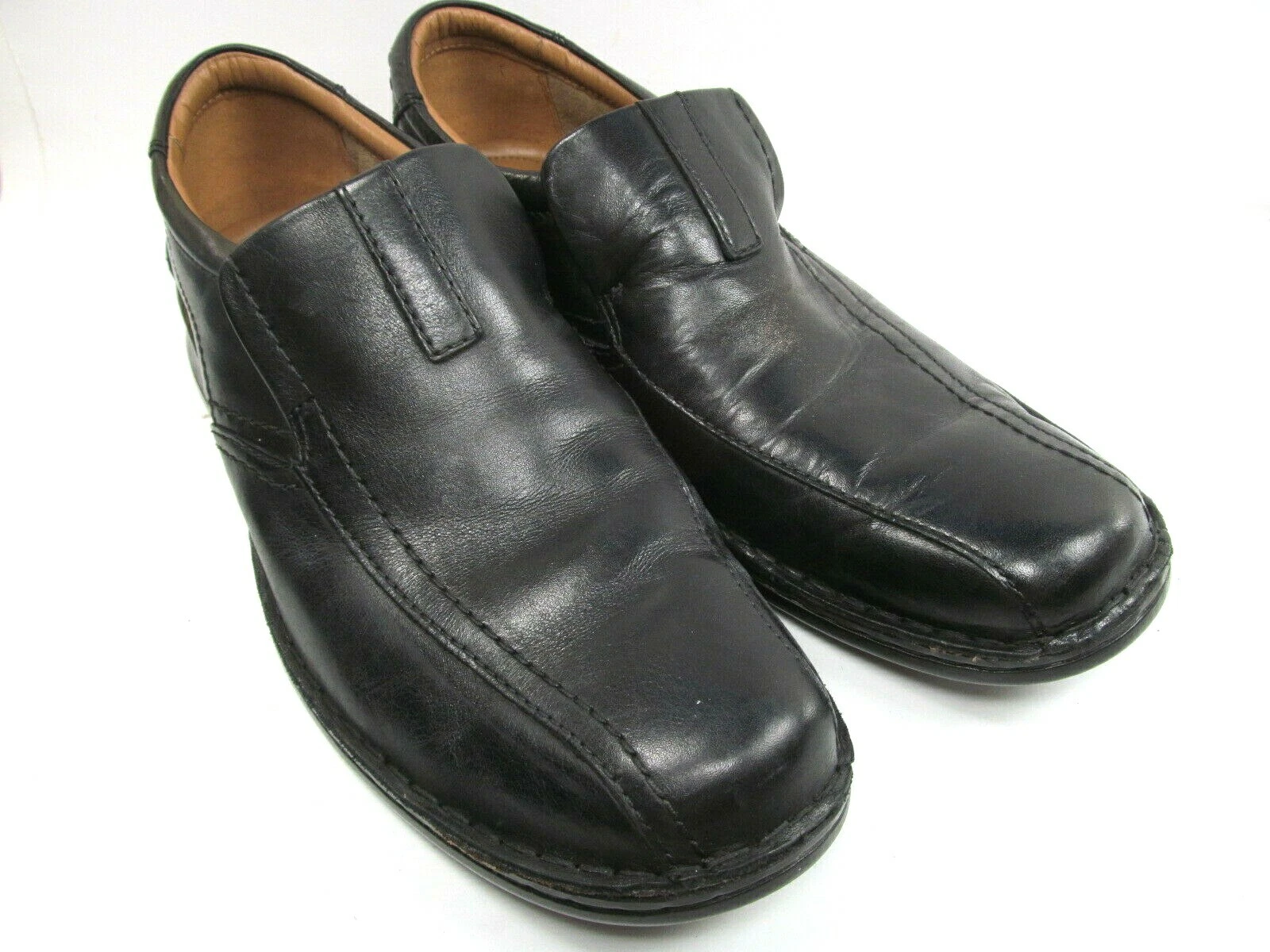Mocassini Clarks Bike Toe in pelle da uomo taglia US 11 5 M