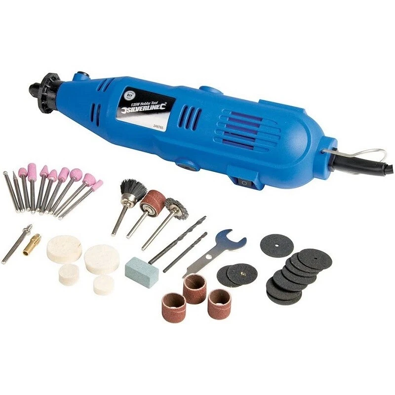 Silverline DIY 135W Multi Function Rotary Tool 135W UK 249765