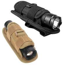Outdoor Flashlight Pouch Holster Belt Carry Case Holder with 360° Degrees Rotate