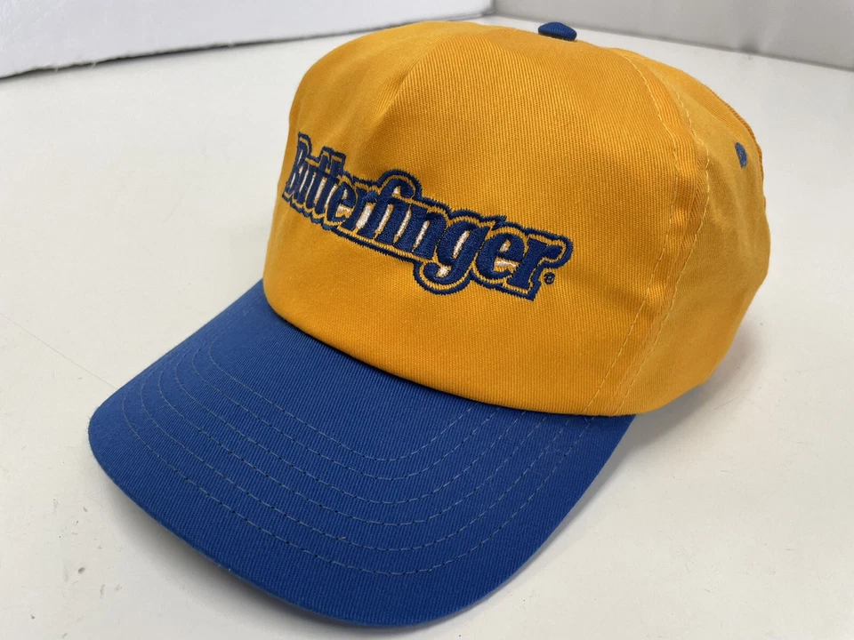 De Colección SCM Promo Publicidad DEDO MANTEQUILLA Sombrero Años 90 Candy Bar Snapback Gorra de Béisbol EE. UU. Foto 2 de 4