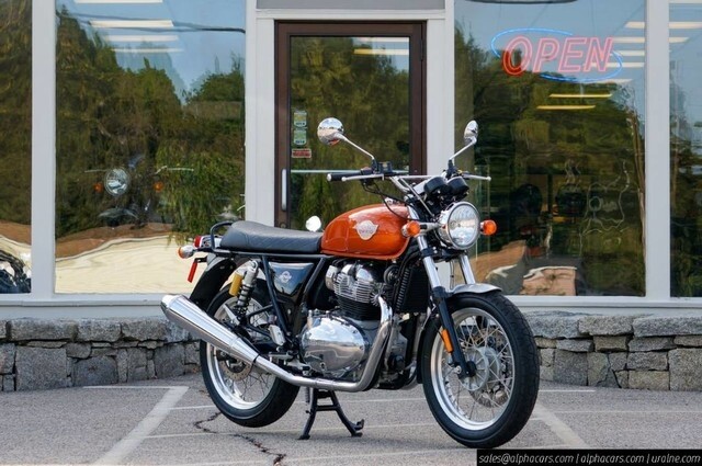 2019 Royal Enfield Interceptor 650 Twin 2019 Royal Enfield Interceptor 650 Twin in Orange Crush