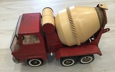 Tonka Cement Mixer Truck 1960's Red  White