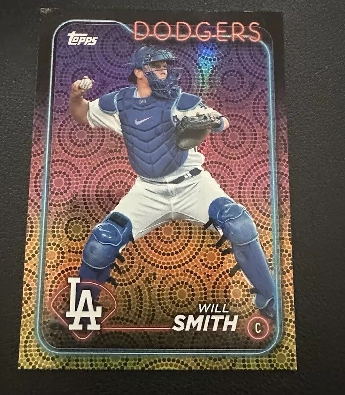 Will Smith 2024 Topps Series 2 #622 Summer Holiday Foil Los Angeles Dodgers